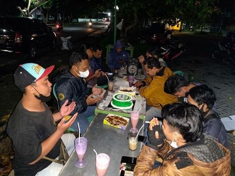 Perayaan sederhana ulang tahun MyJek bersama para rider